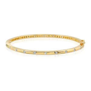 CZ Bangle Bracelet