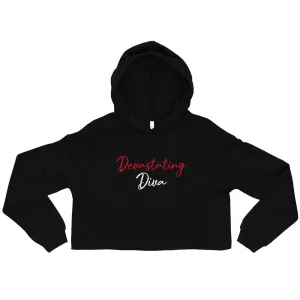 Devastating Diva Crop Hoodie