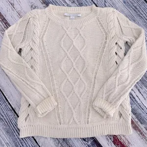 Diane Von Furstenberg Cable Knit Cotton Sweater