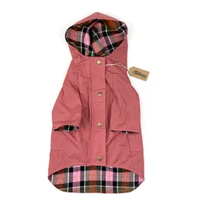 Dog Rain Jacket in Dusty Rose