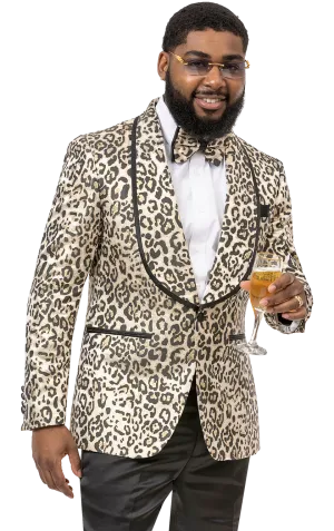 EJ Samuel Leopard Blazer J145