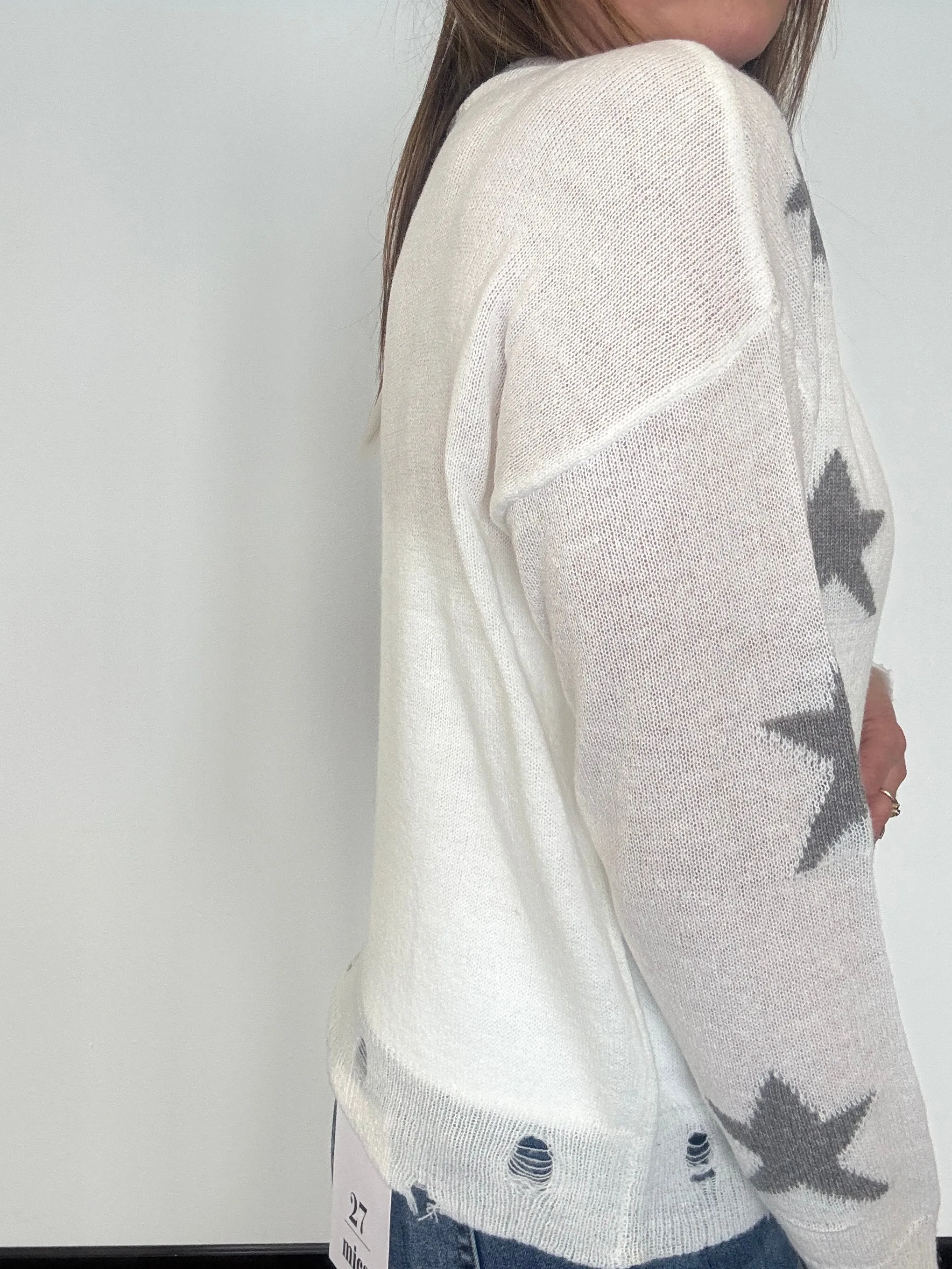 ELAN Star Sweater