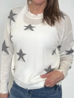 ELAN Star Sweater