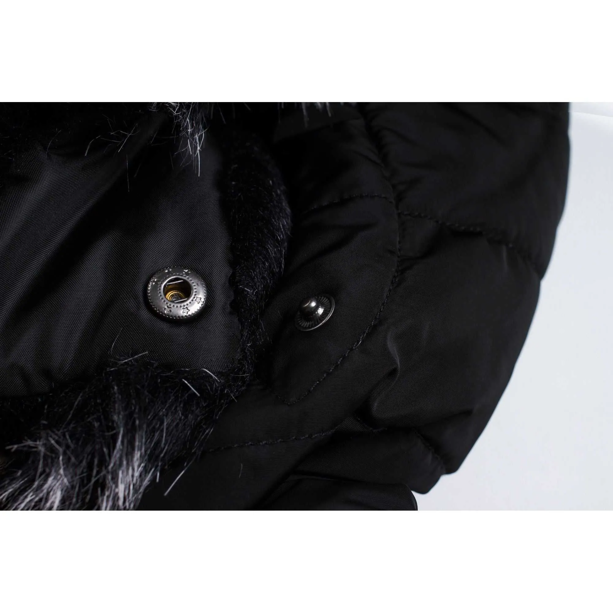 ELORA Women’s Winter Puffer Coat - Cozy Polar Fleece Lining & Detachable Hood