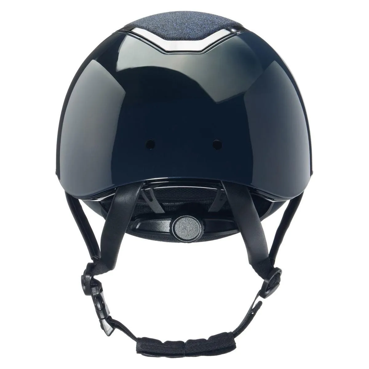 EQX Kylo Sparkly Riding Hat - Navy Gloss/ Pewter from £96