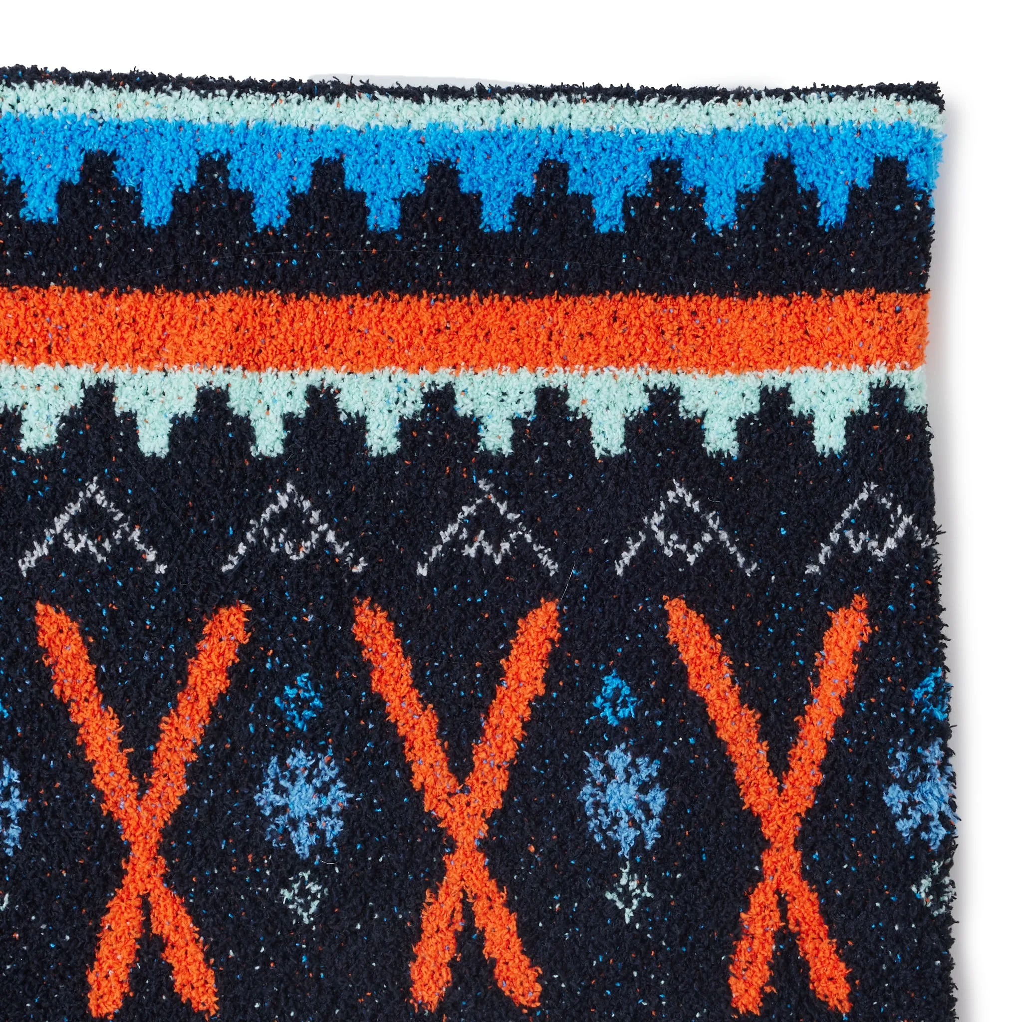 FAIR ISLE PRINTED CUSHION