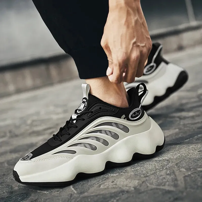 Fashion Platform Blade Loafers Running Shoe for Men