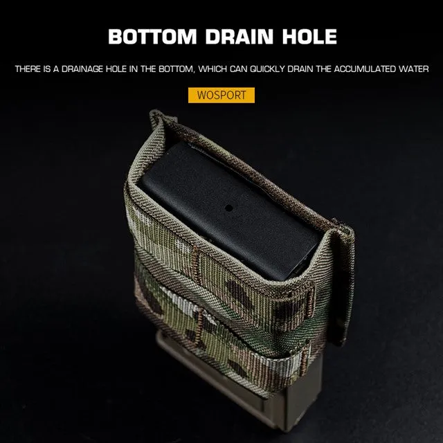 FAST Type Single 7.62 Magazine Pouch (Short) - Ranger Green