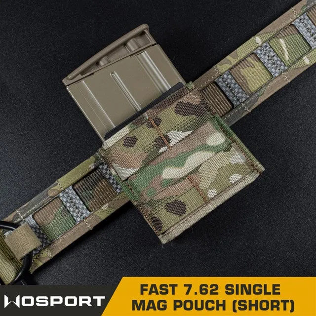 FAST Type Single 7.62 Magazine Pouch (Short) - Ranger Green
