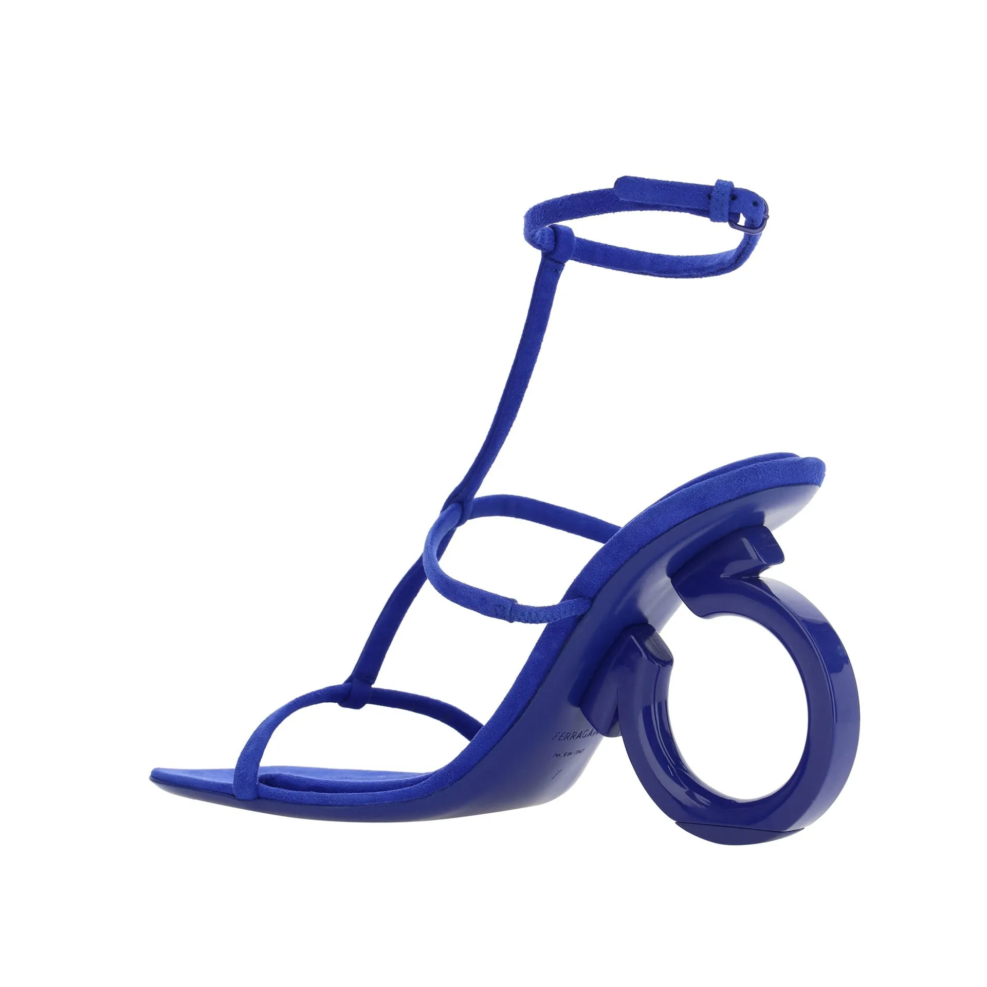 Ferragamo Elina Mini Leather Sandals