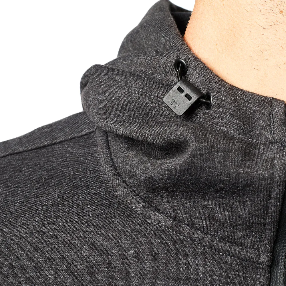 FOX BARRICADE SOFTSHELL FLEECE [HEATHER BLACK] S
