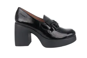 'Frau' women's pump - black patent