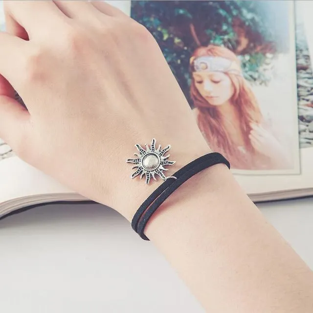 Free shipping Vintage flower lace water drop bracelets & bangles wrist handmade accessories Gothic jewelry bracelets accessory