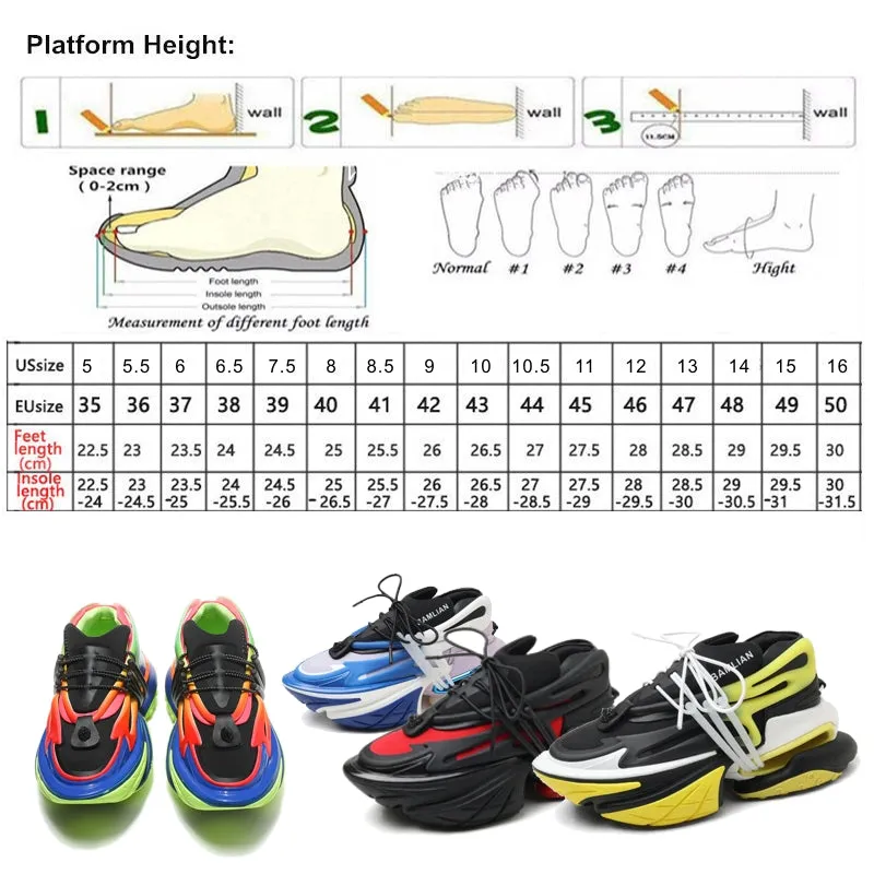Gen-Z™ Shock-Absorbing Spaceship Sneakers Shoes 814