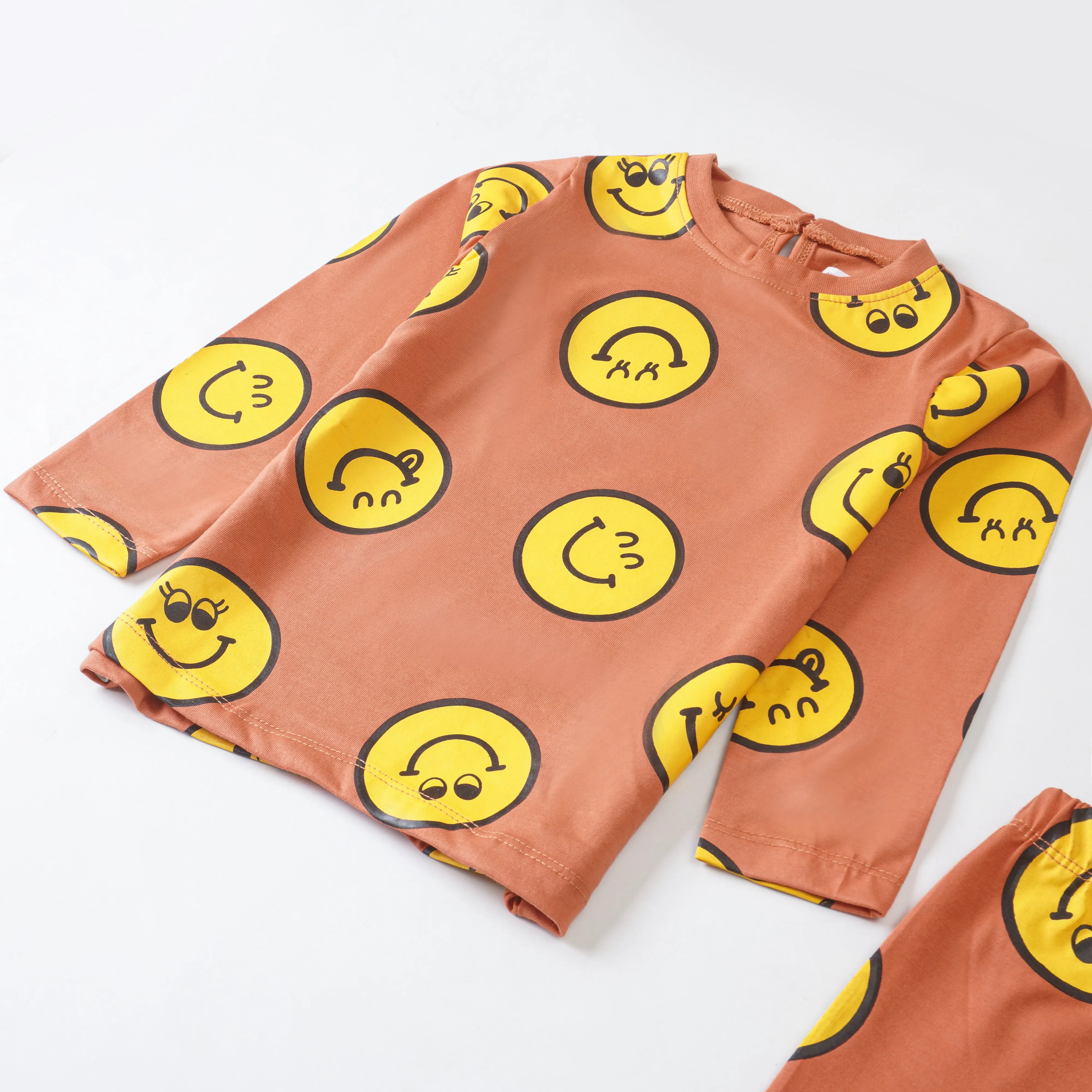 Girls Printed Full Sleeve Suit