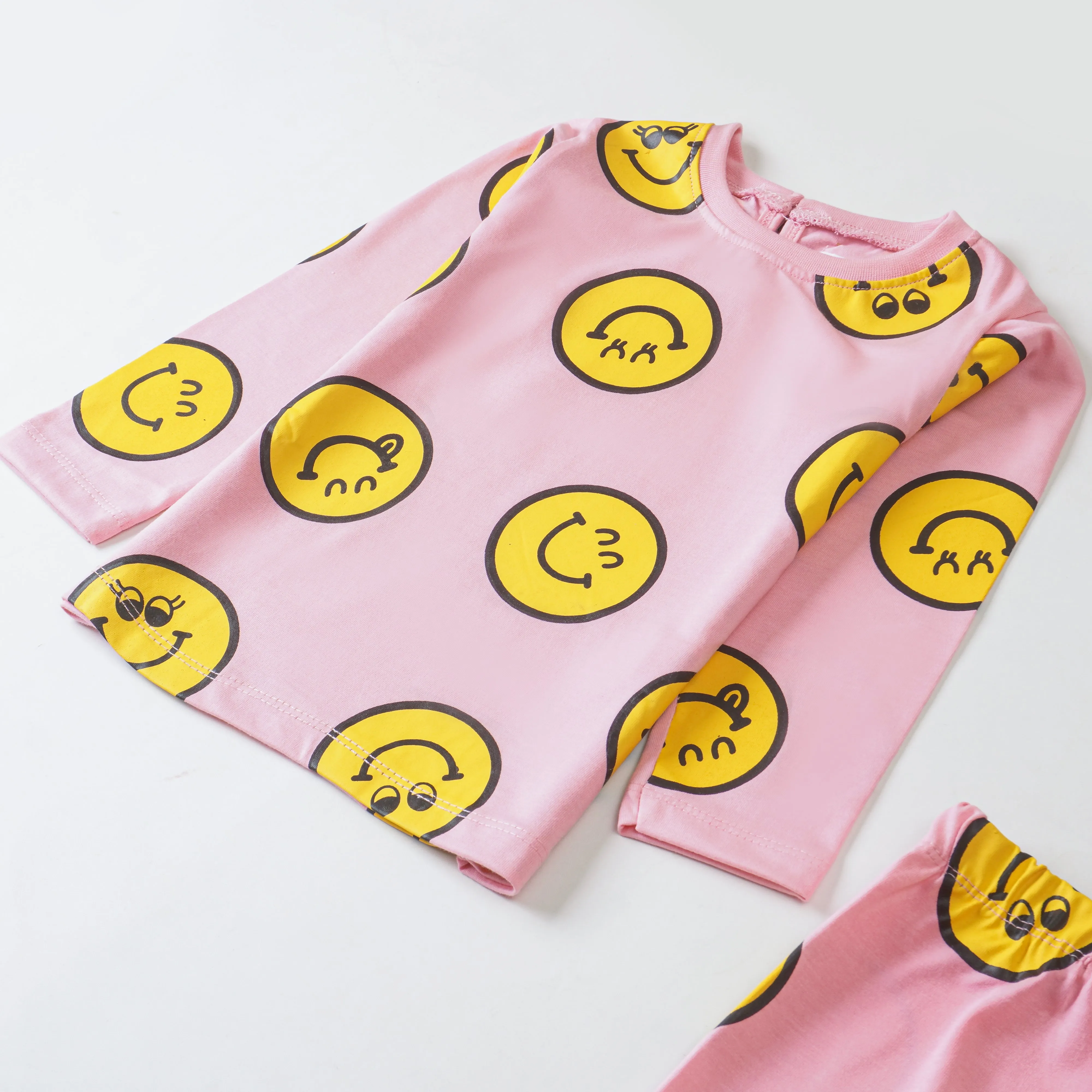 Girls Printed Full Sleeve Suit