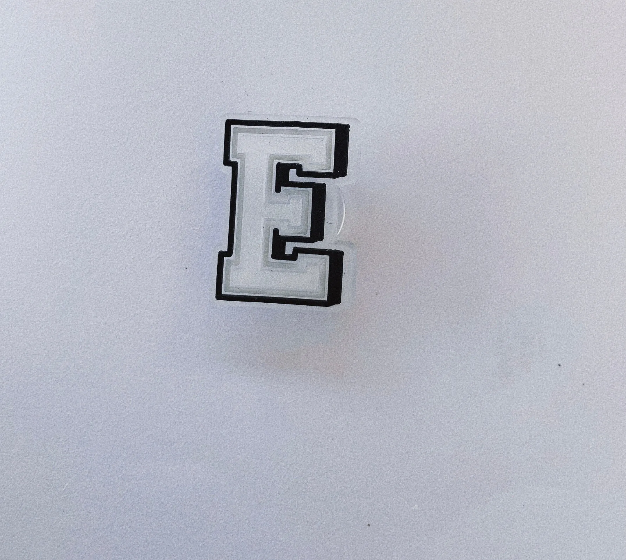 Glow in the Dark Alphabet Croc Charms