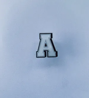 Glow in the Dark Alphabet Croc Charms