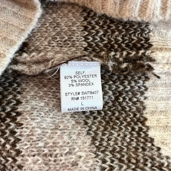 Grey Bandit Cool Vibes Knit Oversized Cozy Sweater