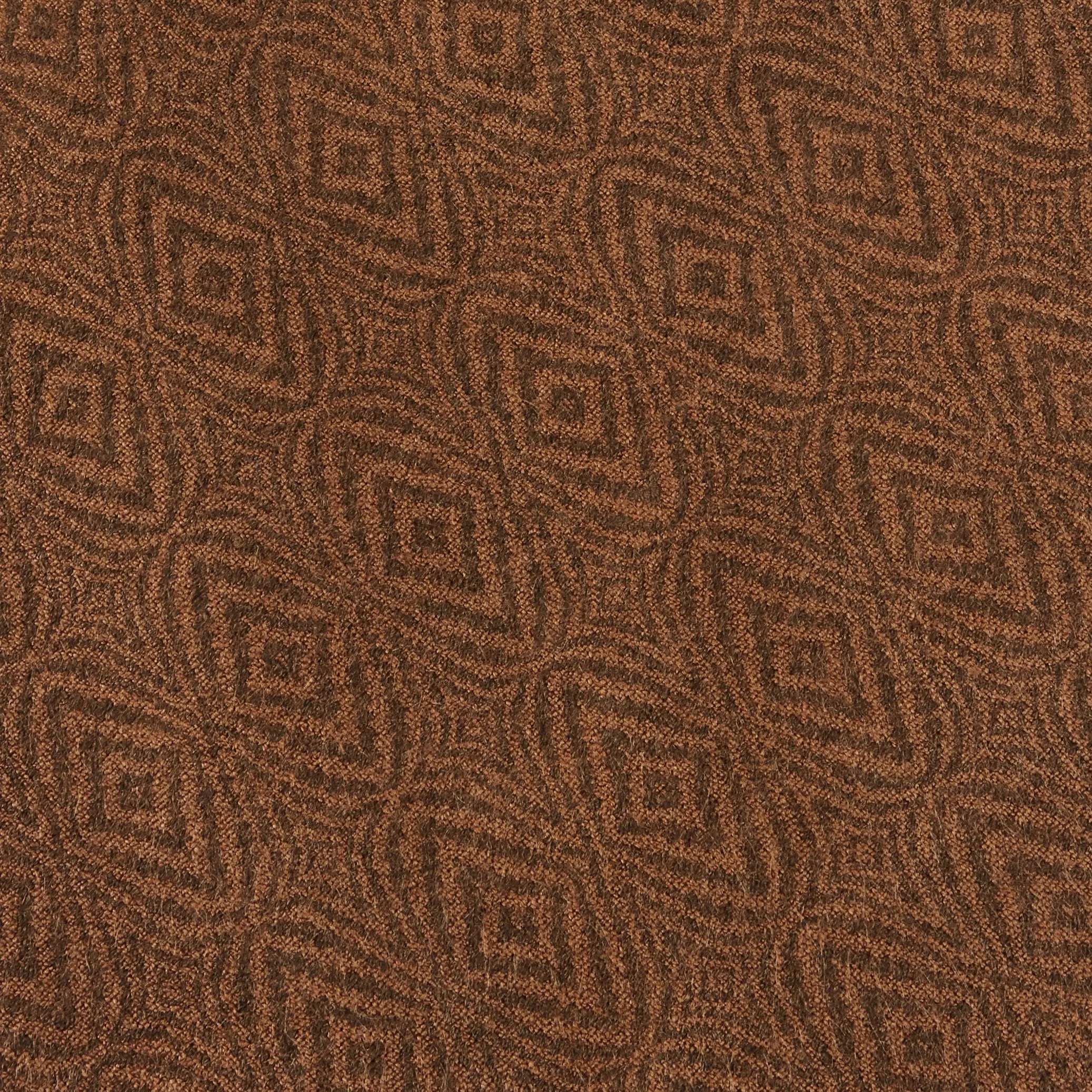Handwoven Brown Infinity Scarf