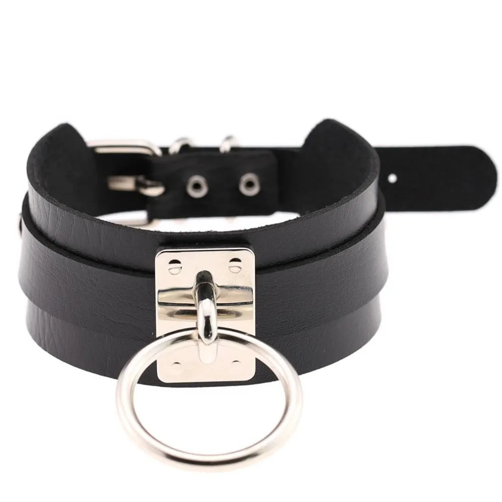 Harajuku Black Goth Choker