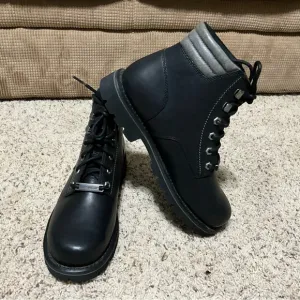 Harley Davidson solid black men’s size 9