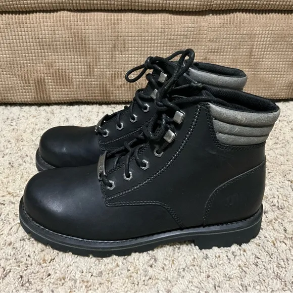 Harley Davidson solid black men’s size 9