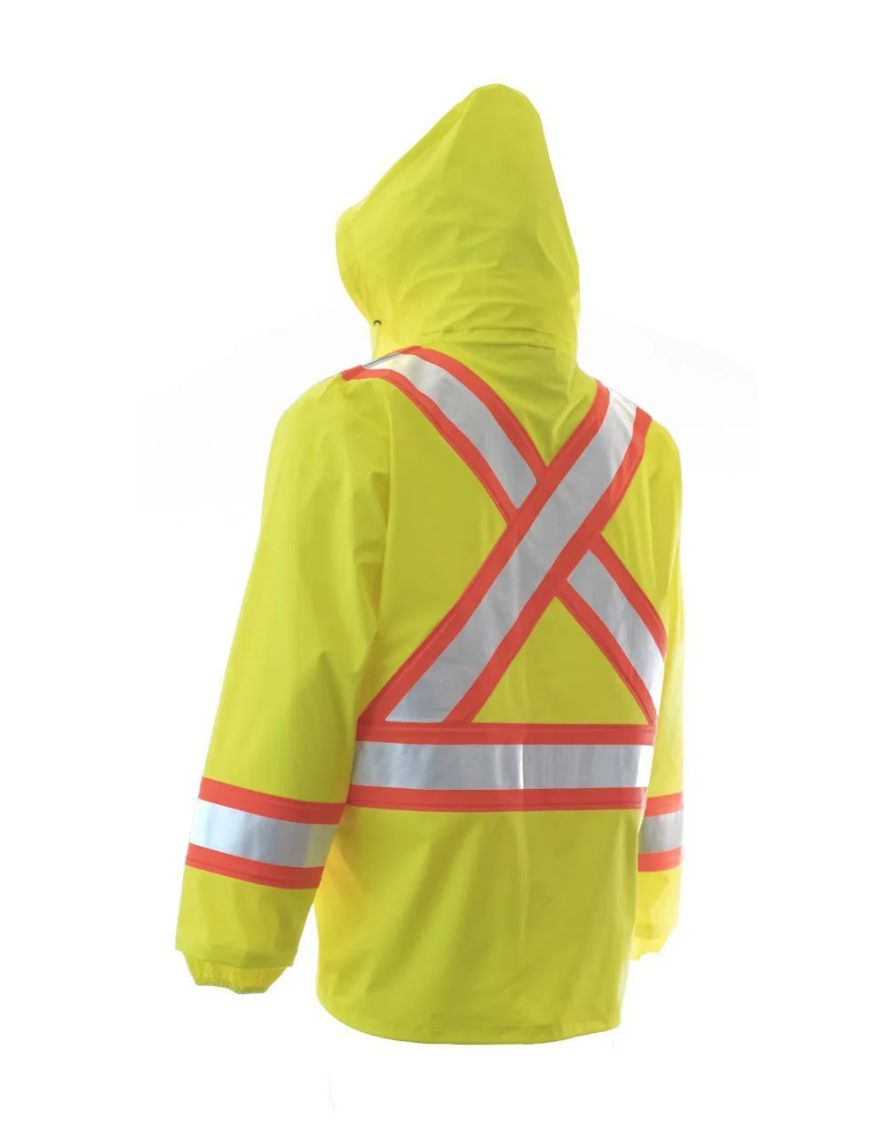 High Visibility Fire Resistant Rain Jacket