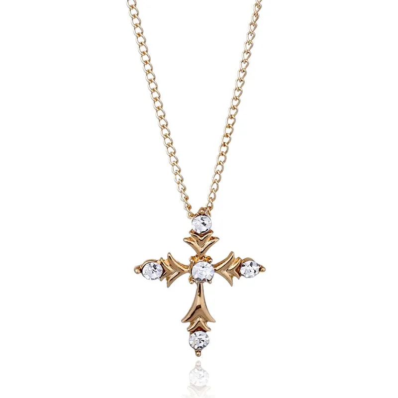 Hip Hop Cross Necklace