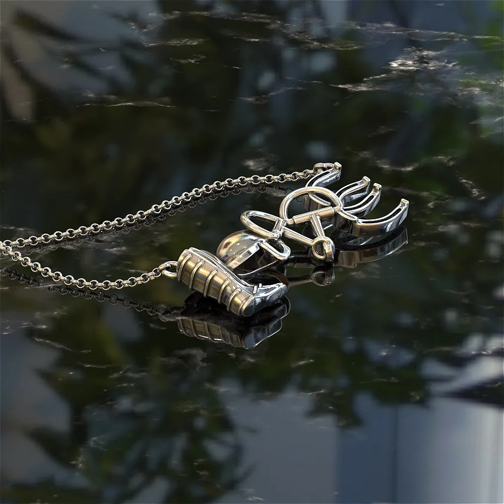 Horse Riding Necklace