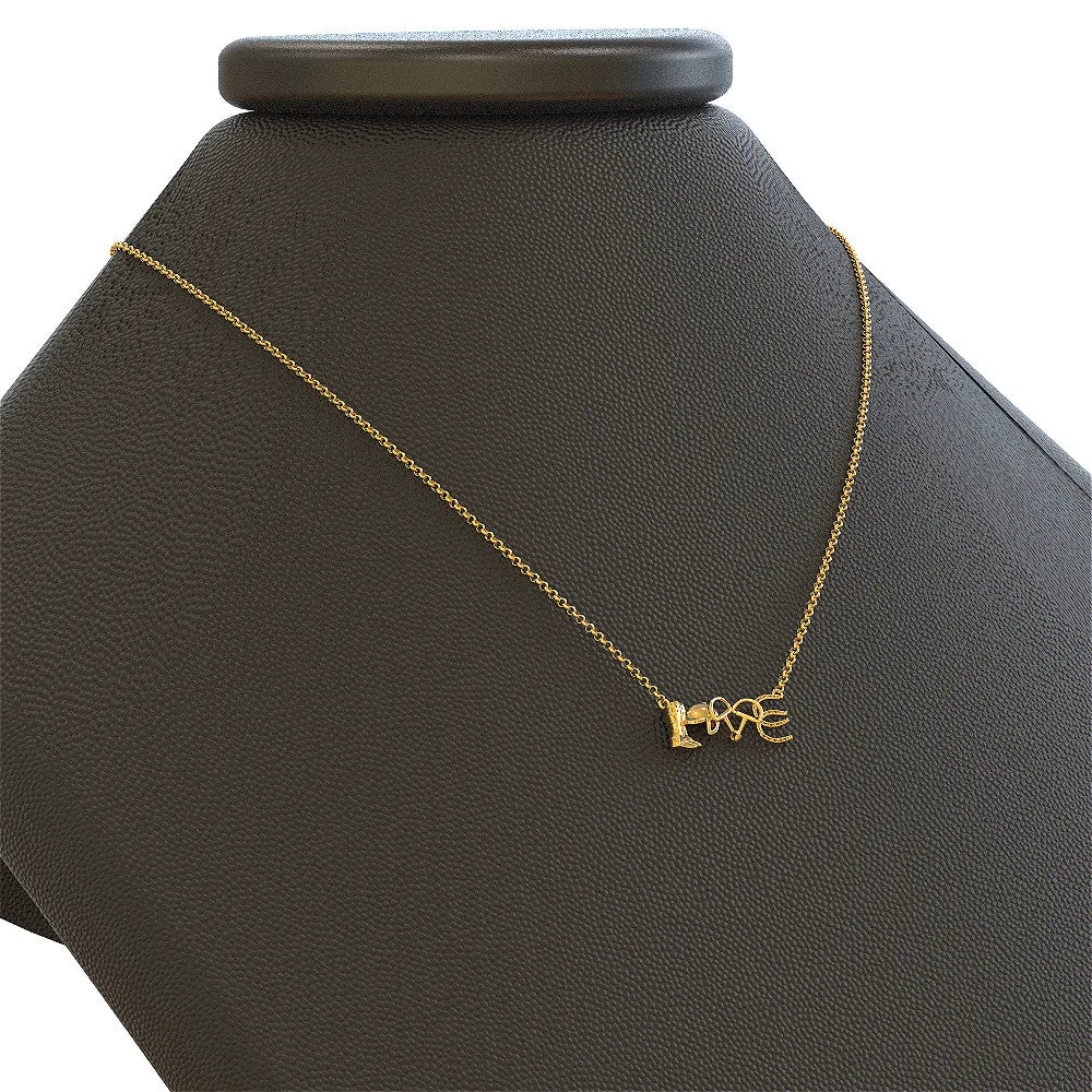 Horse Riding Necklace