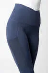 Horze Brina Ladies Full Grip Tights Dark Navy