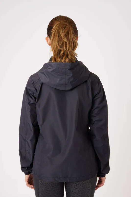 Horze Stella Ladies Rain Jacket Black