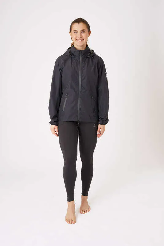 Horze Stella Ladies Rain Jacket Black