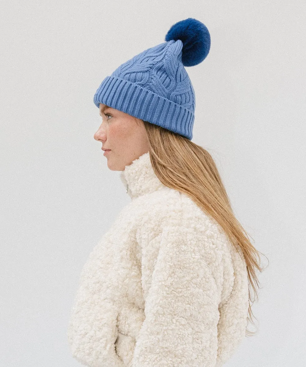 Ida Cable Knit Beanie