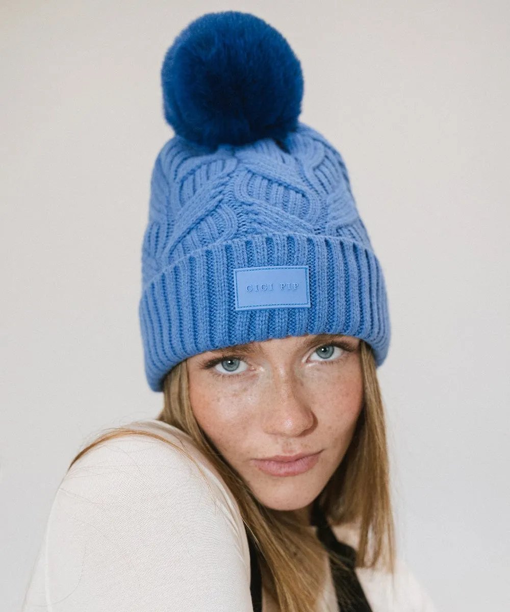Ida Cable Knit Beanie