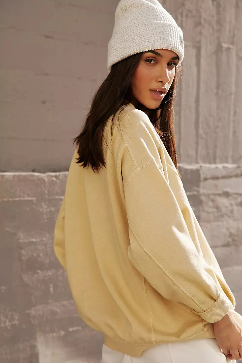 INTERCEPT TUNIC-OATMILK