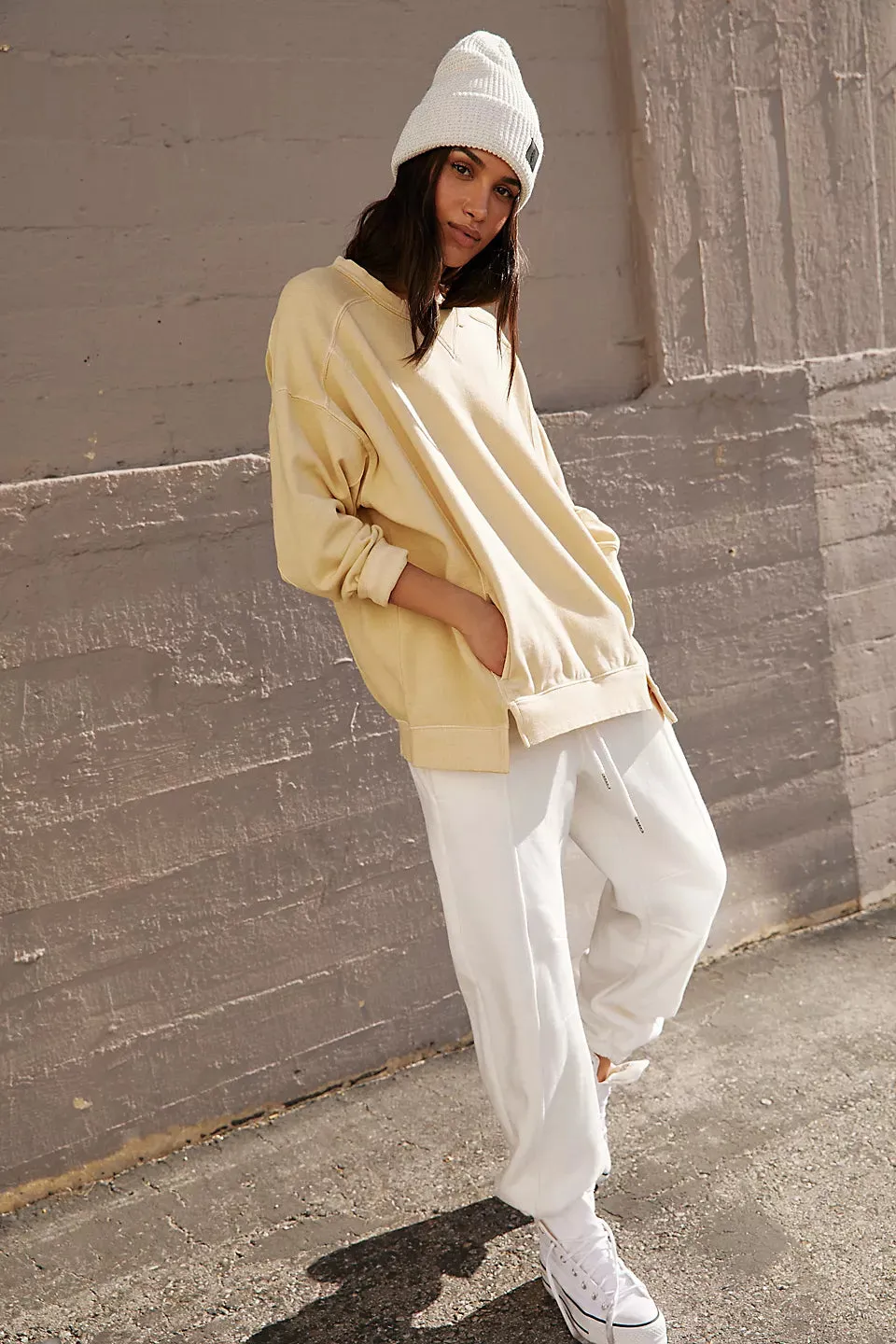 INTERCEPT TUNIC-OATMILK