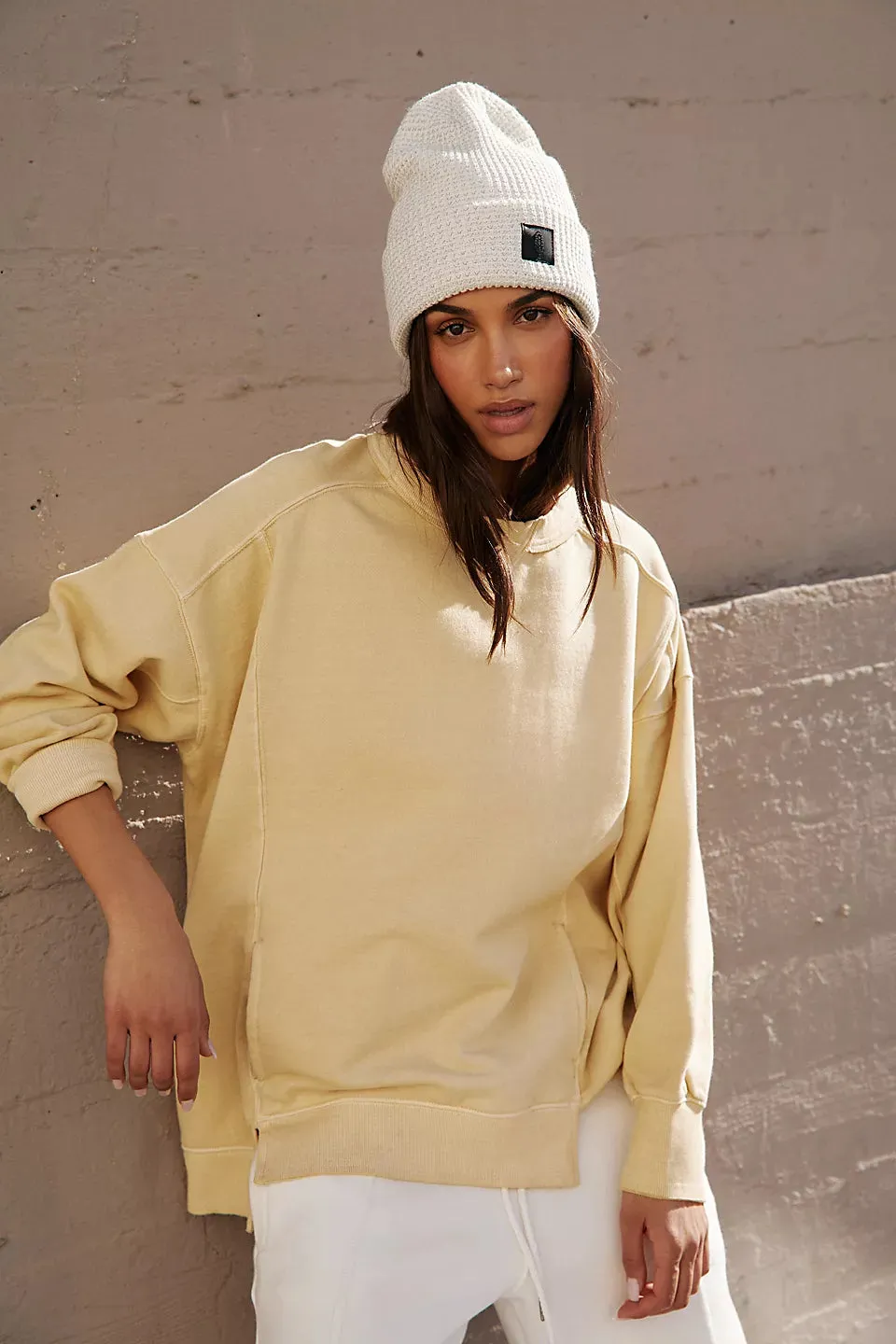 INTERCEPT TUNIC-OATMILK