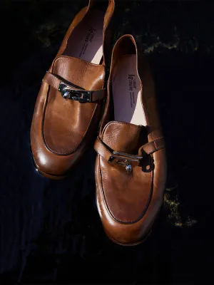 Italian Horsehide Slip-On Loafers