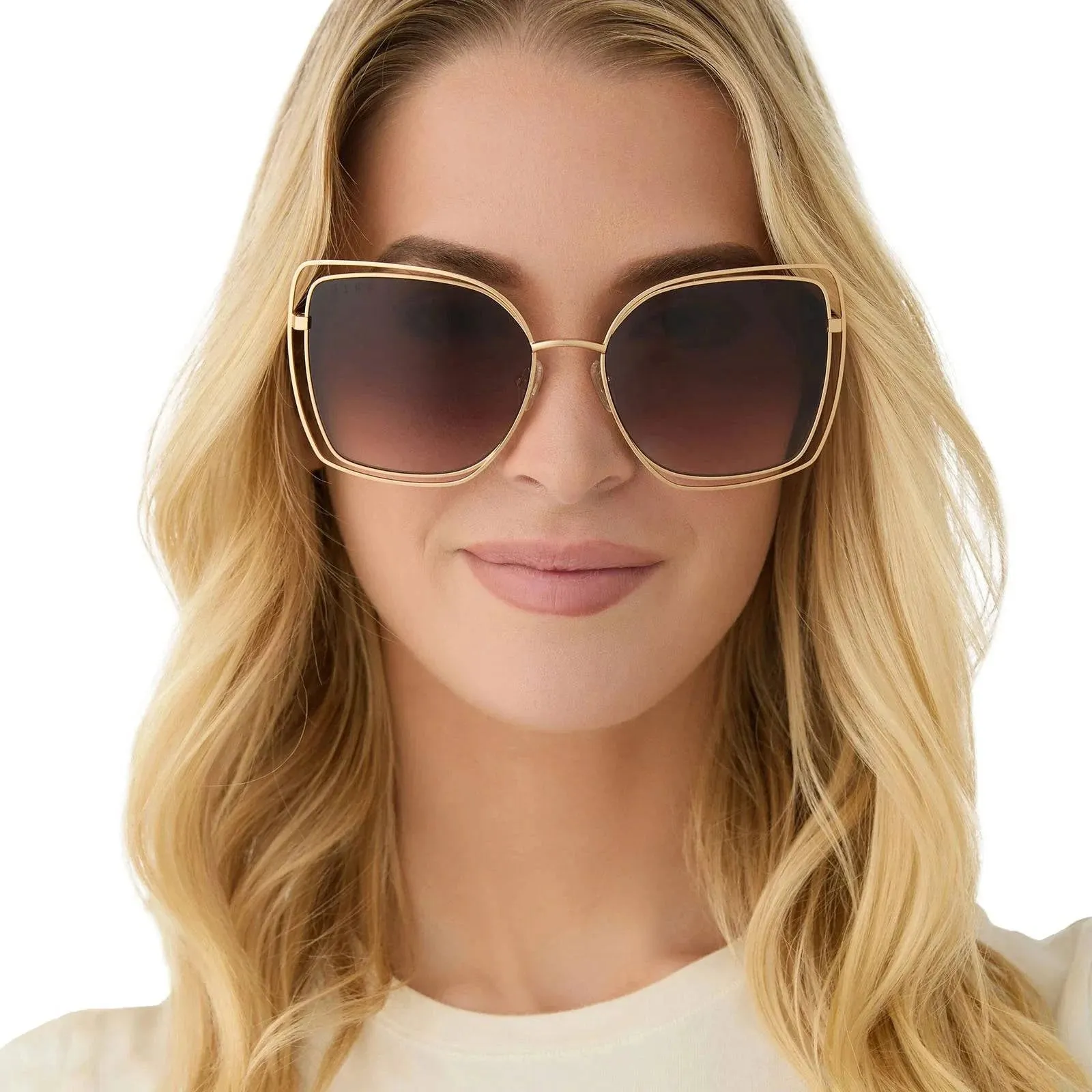 Jacqueline by DIFF | Gold   Brown Gradient