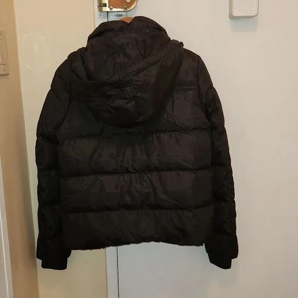 J.Crew down puffer hooded jacket