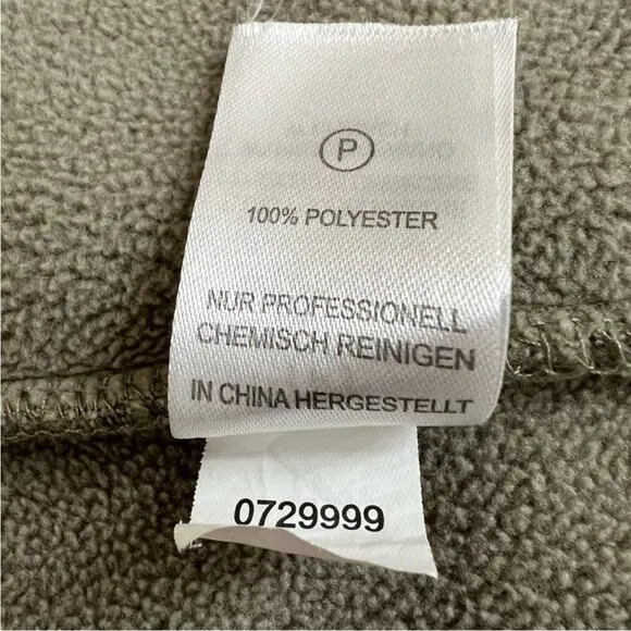 Joie Sage Green Boucle Sherpa Teddy Fleece Lined  Button Down Jacket - Medium