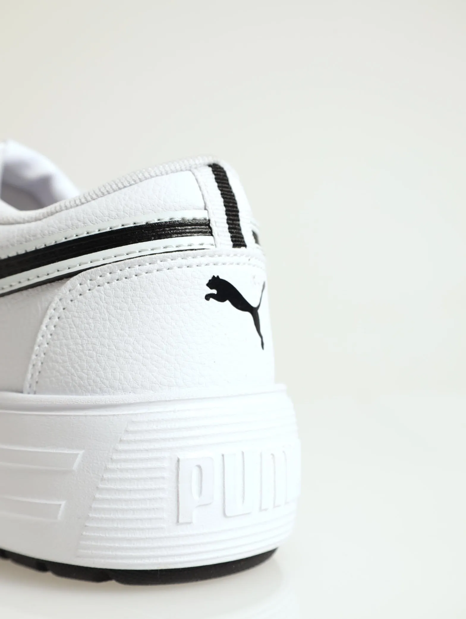 Kaia 2.0 Platform Sneaker - White/Black