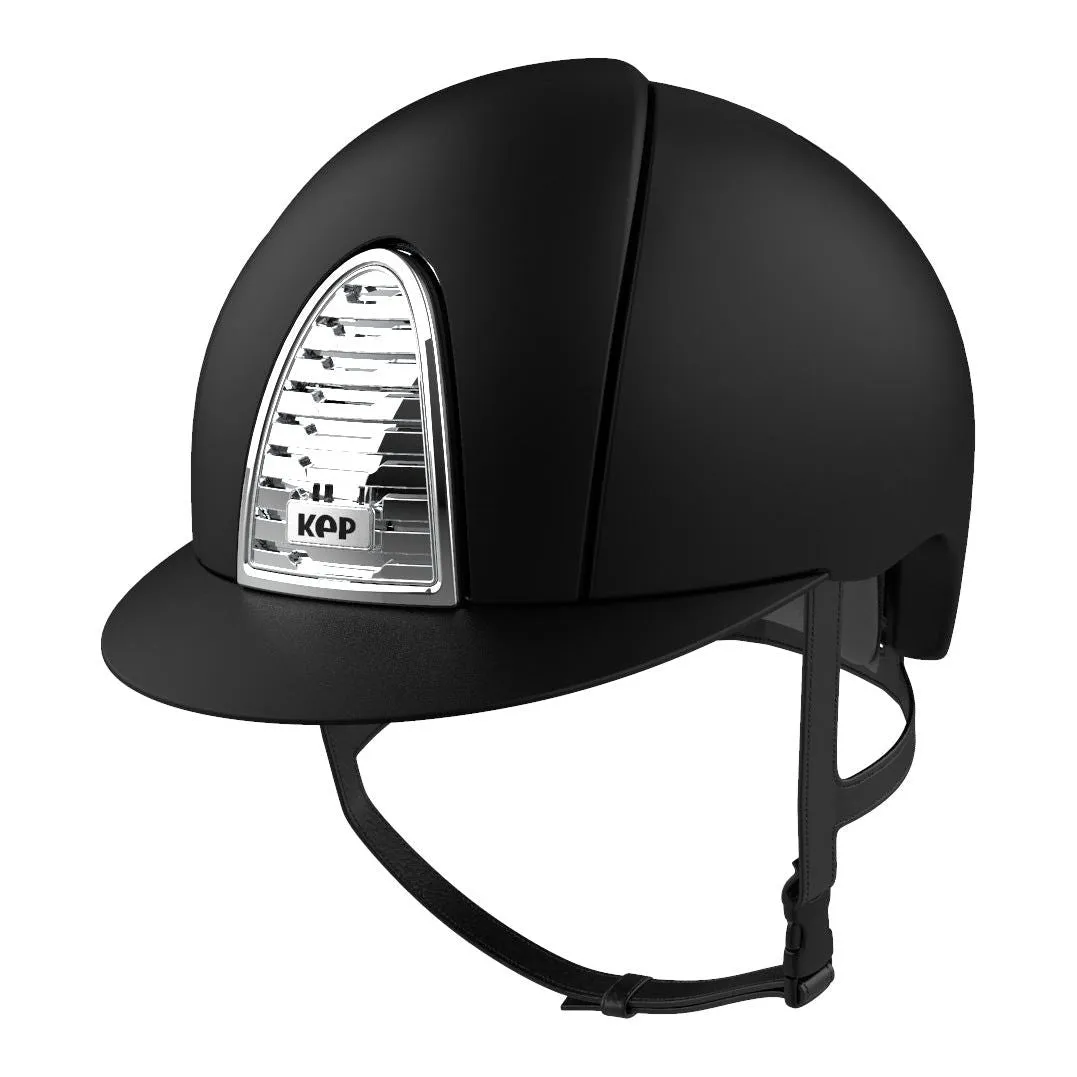 Kep Cromo 2.0 Jockey - Riding Hat - Textile Black/Chrome