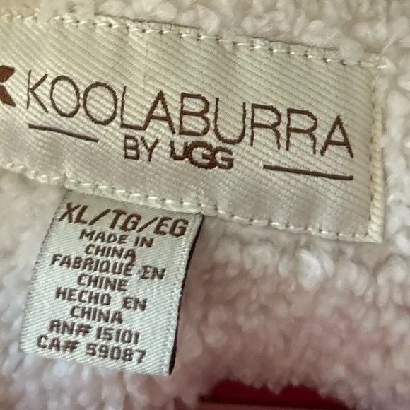 Koolaburra by UGG Women's Pink Sherpa Trim Puffer Jacket‎ Size XL