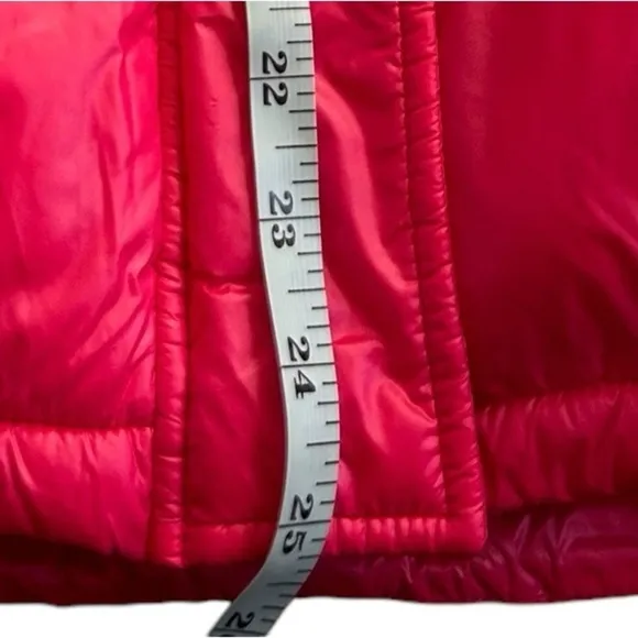 Koolaburra by UGG Women's Pink Sherpa Trim Puffer Jacket‎ Size XL