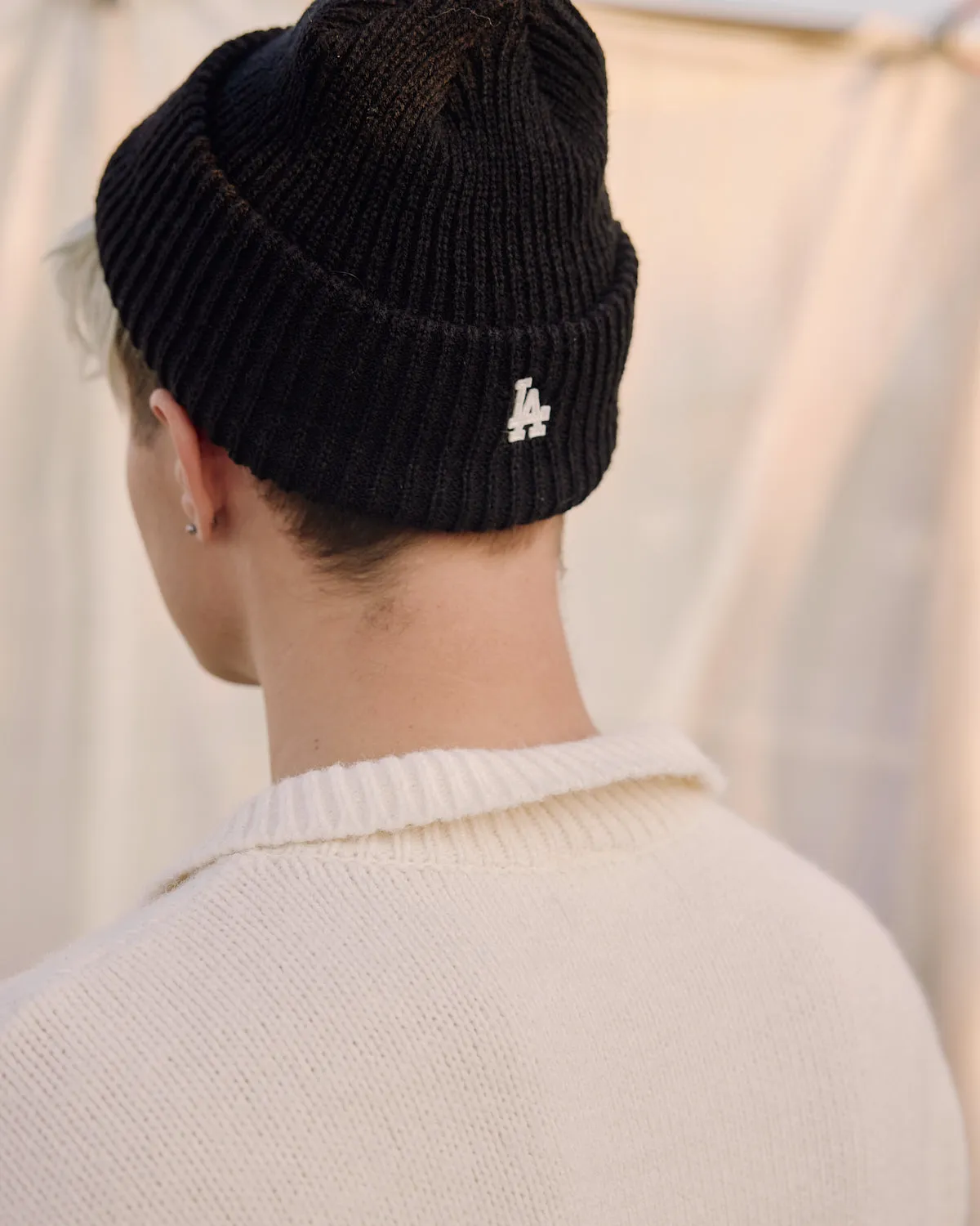 LA Patch Knit Beanie