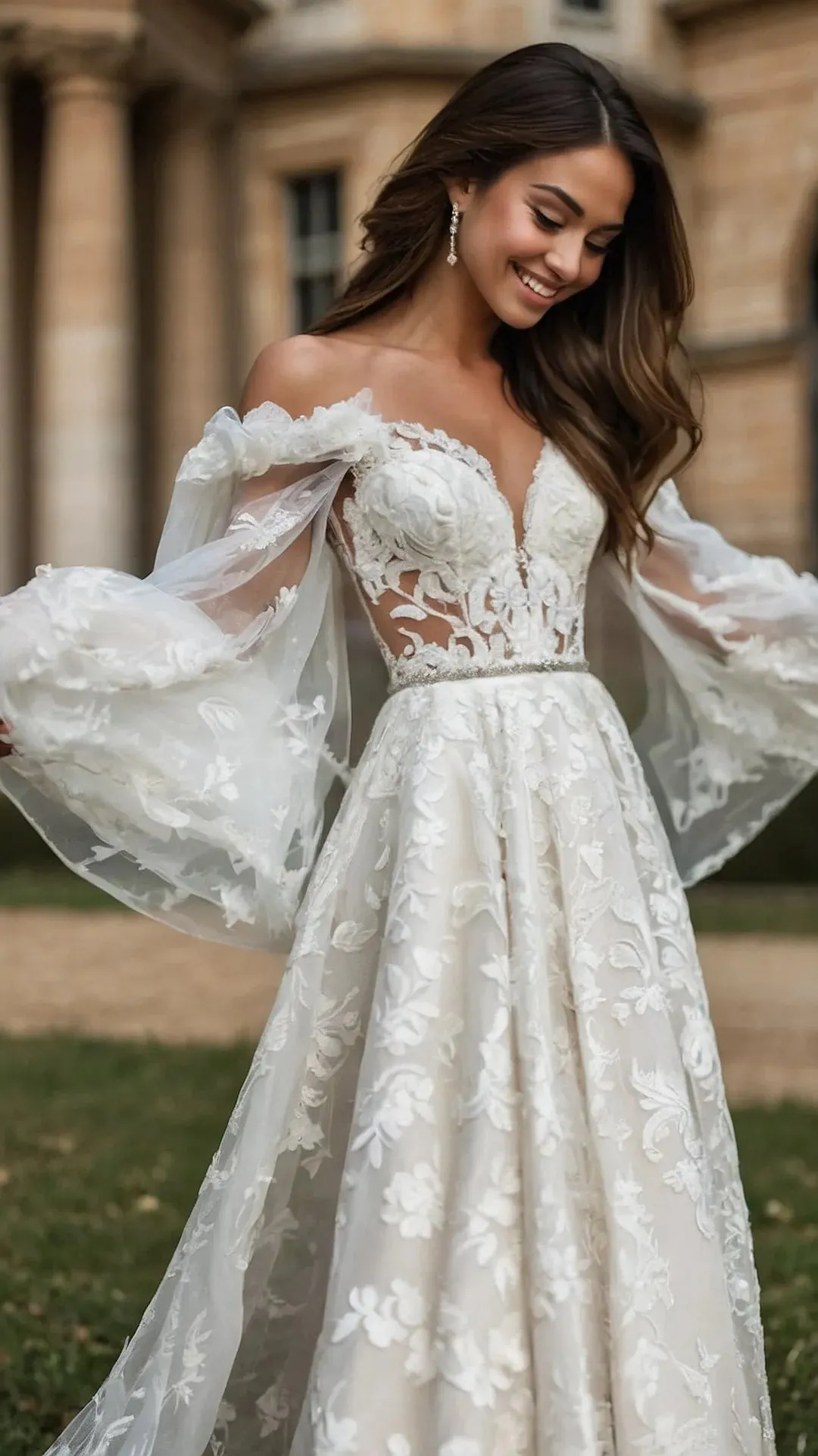 Lace Dreams: 20 Bohemian Wedding Dress Inspirations You’ll Adore
