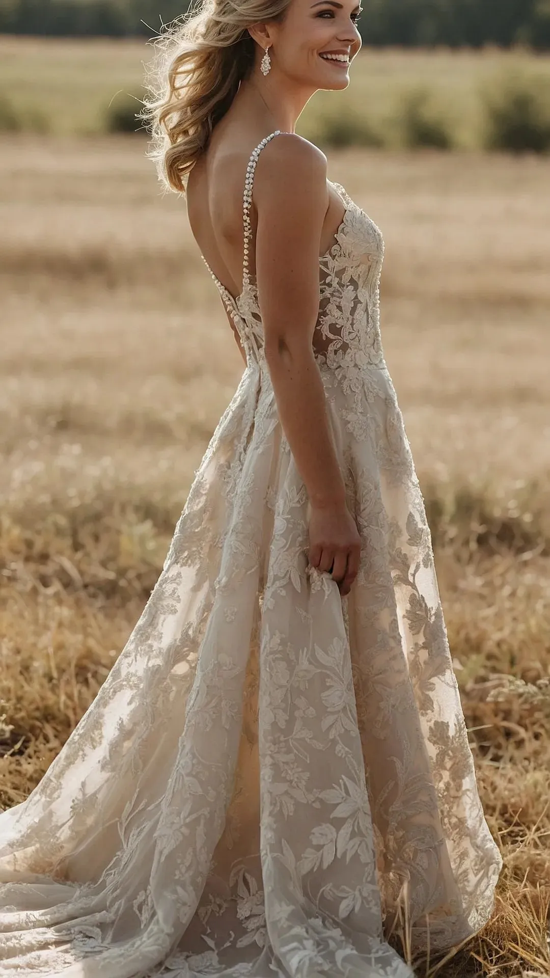 Lace Dreams: 20 Bohemian Wedding Dress Inspirations You’ll Adore